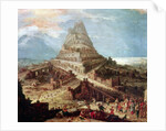 Construction of the Tower of Babel, 16th-17th century by Hendrick van Cleve