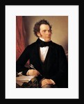 Franz Schubert by Wilhelm August Rieder