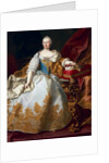 Maria Theresa, Empress of Austria, 1744 by Martin van Mytens or Meytens