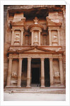 Facade of the Khazneh Firaoun by Nabatean