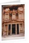 Facade of the Khazneh Firaoun by Nabatean