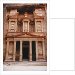 Facade of the Khazneh Firaoun by Nabatean
