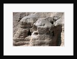 View of the Qumran Caves, where the Dead Sea Scrolls were discovered in 1947 by Anonymous