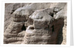 View of the Qumran Caves, where the Dead Sea Scrolls were discovered in 1947 by Anonymous