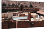 View of the complex of the Sacred Monastery of the God-Trodden Mount Sinai by Byzantine School