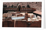 View of the complex of the Sacred Monastery of the God-Trodden Mount Sinai by Byzantine School