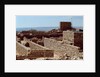 Remains of the fortress palace, built by Herod the Great c.37-31 BC by Anonymous