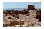 Remains of the fortress palace, built by Herod the Great c.37-31 BC by Anonymous