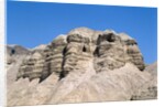 View of the Qumran Caves, where the Dead Sea Scrolls were discovered in 1947 by Anonymous