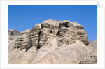 View of the Qumran Caves, where the Dead Sea Scrolls were discovered in 1947 by Anonymous