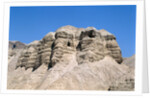 View of the Qumran Caves, where the Dead Sea Scrolls were discovered in 1947 by Anonymous