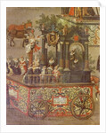 The Triumph of Archduchess Isabella in the Ommeganck in Brussels on 31st May 1615, detail of the Car of the Court of Isabella, 1615 by Denys van Alsloot