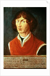 Portrait of Andreus Nikolaus Copernicus 1575 by Polish School