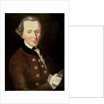 Immanuel Kant, 1768 by Johann Gottlieb Becker