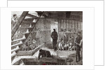 Caged prisoners on route to Botany Bay by English School
