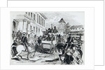 Arrival of the Government Conveyance at the Colonial Treasury, Sydney, on 21st August 1851 by Marshall Claxton