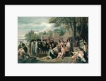 William Penn's Treaty with the Indians in November 1683, 1771-72 by Benjamin West