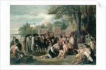 William Penn's Treaty with the Indians in November 1683, 1771-72 by Benjamin West