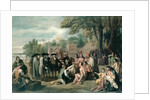 William Penn's Treaty with the Indians in November 1683, 1771-72 by Benjamin West