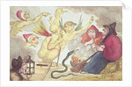 Witches in a Hayloft by Thomas Rowlandson