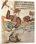 Thor fishing for the serpent of Midgard by Icelandic School