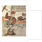 Thor fishing for the serpent of Midgard by Icelandic School