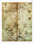 Detail from a Catalan World Map, 1375 by Catalan School