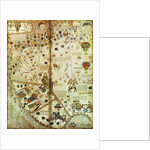 Detail from a Catalan World Map, 1375 by Catalan School
