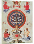 Illustration showing the Hermetic Philosophy of Nature by Anonymous