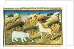 Mythical animals in the wilderness, c.1410-12 by Boucicaut Master