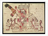 B.R. 232 fol.70r A human sacrifice from the Codex Magliabechiano by Aztec
