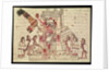 B.R. 232 fol.70r A human sacrifice from the Codex Magliabechiano by Aztec