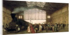 Nordwest Bahnhof, Vienna, 1875 by Carl Karger