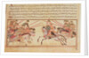 Battle between Mongol tribes by Islamic School