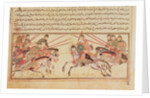 Battle between Mongol tribes by Islamic School