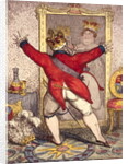 Reflection: To be, or not to be?, cartoon of King George IV of England, 1820 by Anonymous Anonymous