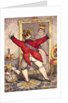 Reflection: To be, or not to be?, cartoon of King George IV of England, 1820 by Anonymous Anonymous