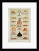 Sweets, colour plate from Mrs Beeton's Everyday Cookery and Housekeeping Book, pub.1890 by Anonymous