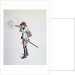 One of Washington's 3rd Continental Dragoons by American School