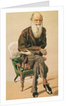 Men of the Day, no. 33, Charles Darwin, cartoon from Vanity Fair by Anonymous