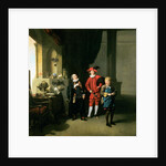 David Garrick with William Burton and John Palmer in 'The Alchemist' by Ben Jonson, 1770 by Johann Zoffany