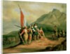 The Landing of Jan van Riebeeck 6th April 1652, 1850 by Charles Bell