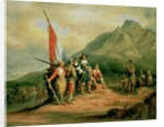 The Landing of Jan van Riebeeck 6th April 1652, 1850 by Charles Bell