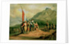 The Landing of Jan van Riebeeck 6th April 1652, 1850 by Charles Bell