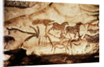 Horses and deer from the Caves at Altamira, c.15000 BC by Prehistoric Prehistoric