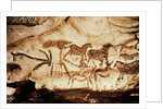 Horses and deer from the Caves at Altamira, c.15000 BC by Prehistoric Prehistoric