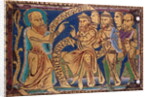 Plaque depicting St. Paul disputing with Greeks and Jews, mid 12th century by Anonymous