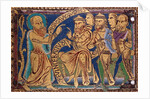 Plaque depicting St. Paul disputing with Greeks and Jews, mid 12th century by Anonymous