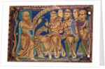Plaque depicting St. Paul disputing with Greeks and Jews, mid 12th century by Anonymous