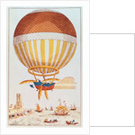 The First Channel Crossing by Air of Jean Pierre Francois Blanchard and John Jeffries, 1785 by French School